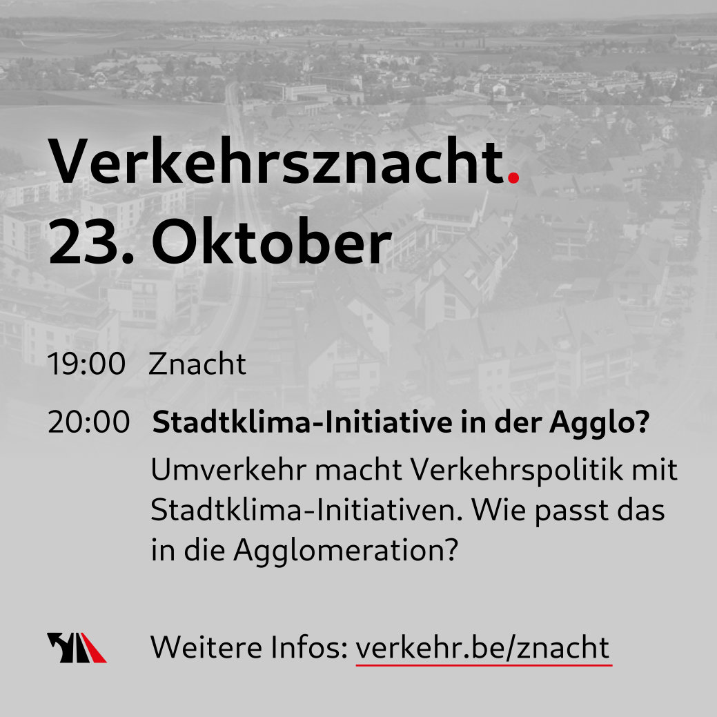 25. Oktober 2025 – Stadtklima-Initiative in der Agglomeration?
